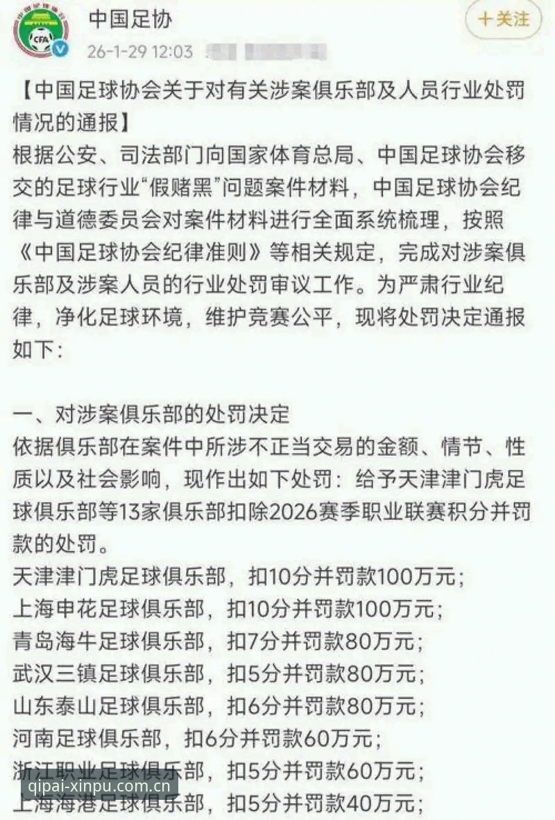 足球反腐风暴再升级：中国足协第三批禁足名单详解及深度分析